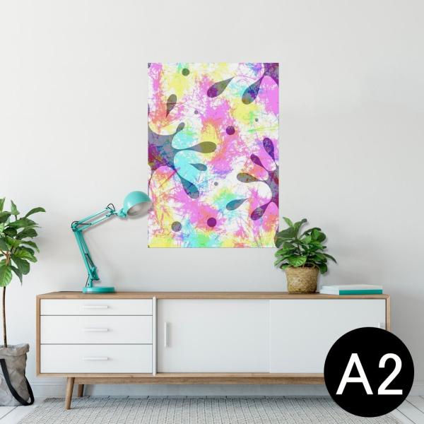 �|�X�^�[ �E�H�[���X�e�b�J�[ �V�[���� 420×594mm A2 �ʐ^ �� �C���e���A ������� wall sticker poster �J���t���@�y�C���g�@�ԉ� 012603