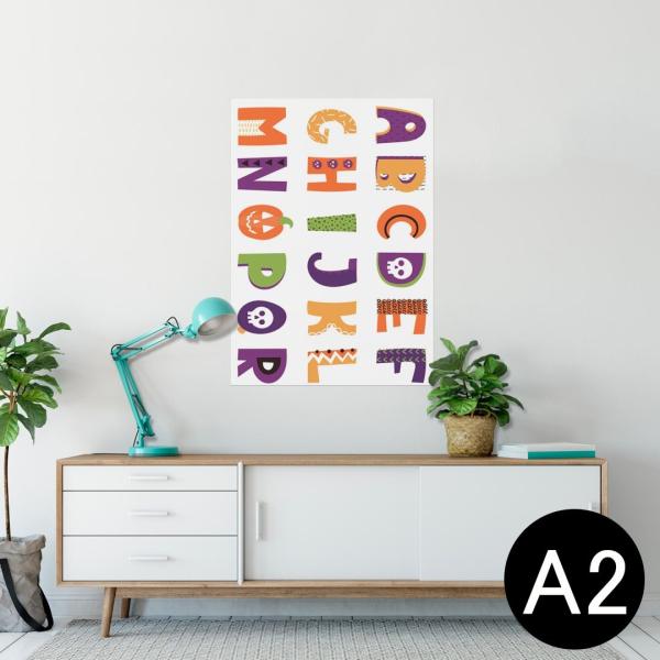 �|�X�^�[ �E�H�[���X�e�b�J�[ �V�[���� 420×594mm A2 �ʐ^ �� �C���e���A ������� wall sticker poster �A���t�@�x�b�g�@���ڂ��� 013000