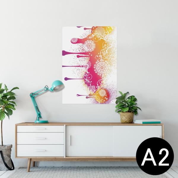 �|�X�^�[ �E�H�[���X�e�b�J�[ �V�[���� 420×594mm A2 �ʐ^ �� �C���e���A ������� wall sticker poster �s���N�@�͗l 013209