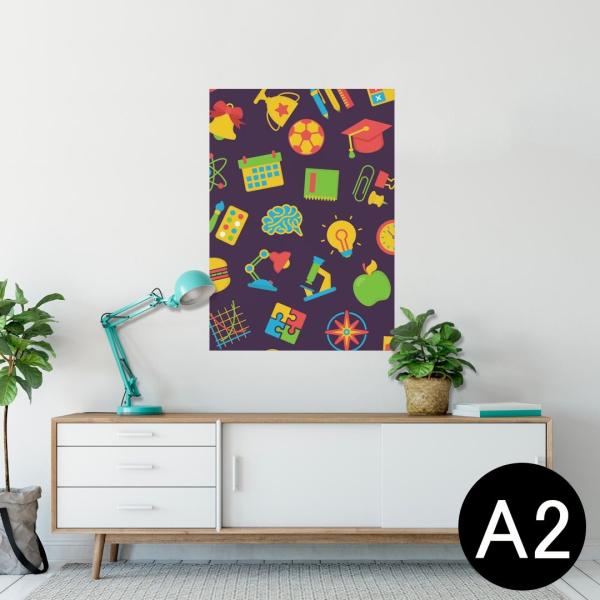 �|�X�^�[ �E�H�[���X�e�b�J�[ �V�[���� 420×594mm A2 �ʐ^ �� �C���e���A ������� wall sticker poster �w�Z�@�J���t���@�|�b�v 013792