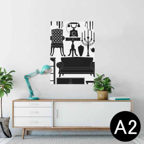 �|�X�^�[ �E�H�[���X�e�b�J�[ �V�[���� 420×594mm A2 �ʐ^ �� �C���e���A ������� wall sticker poster �������@���g�� 013994
