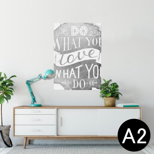 �|�X�^�[ �E�H�[���X�e�b�J�[ �V�[���� 420×594mm A2 �ʐ^ �� �C���e���A ������� wall sticker poster �p��@���b�Z�[�W�@���g�� 014446