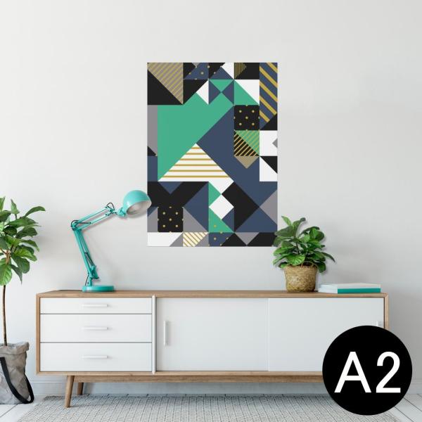 �|�X�^�[ �E�H�[���X�e�b�J�[ �V�[���� 420×594mm A2 �ʐ^ �� �C���e���A ������� wall sticker poster �͗l�@���j�[�N�@�� 014562