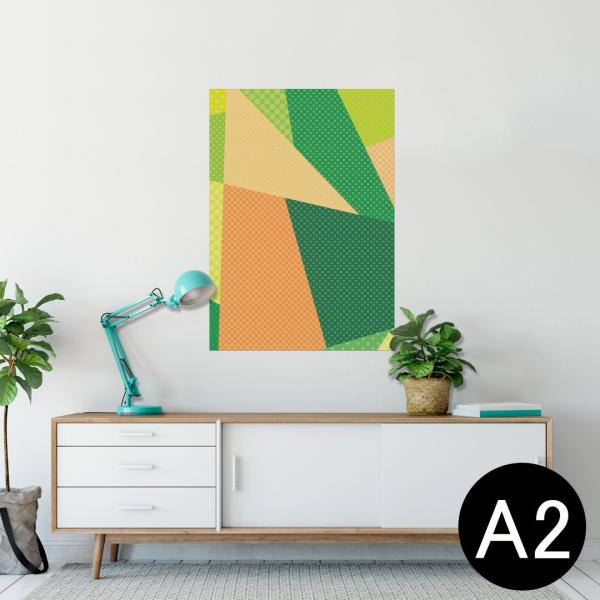 �|�X�^�[ �E�H�[���X�e�b�J�[ �V�[���� 420×594mm A2 �ʐ^ �� �C���e���A ������� wall sticker poster �͗l�@���j�[�N�@�� 014697