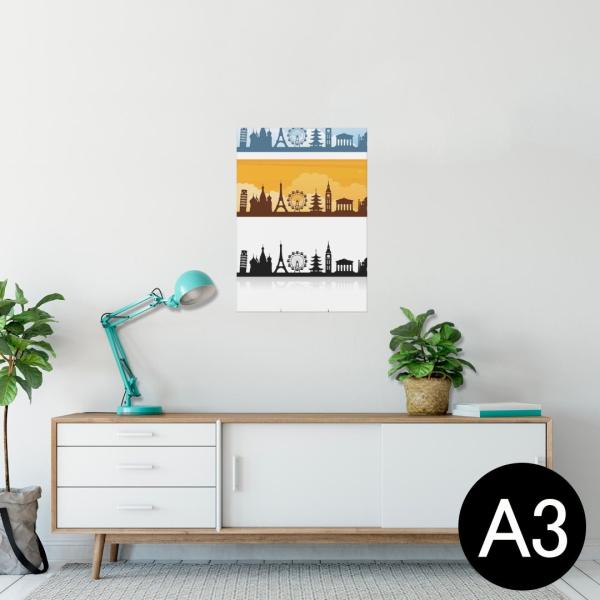 �|�X�^�[ �E�H�[���X�e�b�J�[ �V�[���� 297×420mm A3 �ʐ^ �� �C���e���A ������� wall sticker poster ���i�@�i�F�@���m�N�� 009510