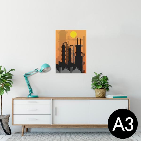 �|�X�^�[ �E�H�[���X�e�b�J�[ �V�[���� 297×420mm A3 �ʐ^ �� �C���e���A ������� wall sticker poster �H��@�����@�I�����W 011214