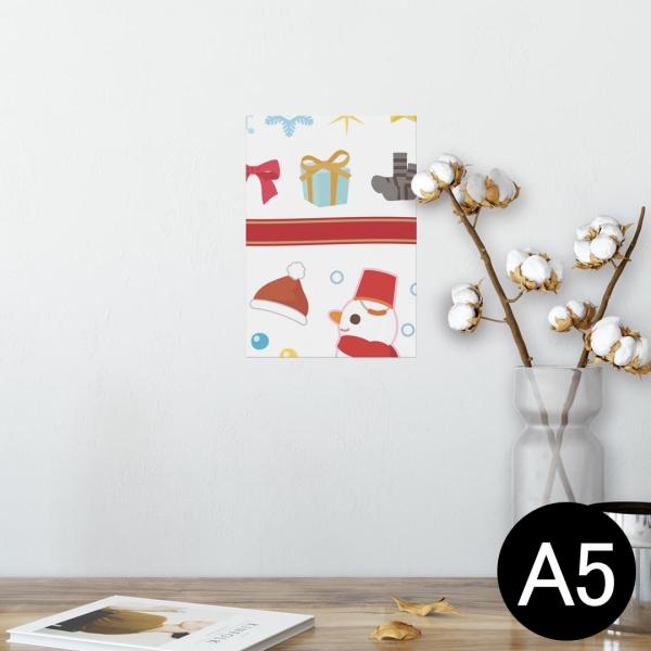 �|�X�^�[ �E�H�[���X�e�b�J�[ �V�[���� 148×210mm A5 �ʐ^ �� �C���e���A ������� wall sticker poster �N���X�}�X�@�X�m�[�}���@�~ 009252
