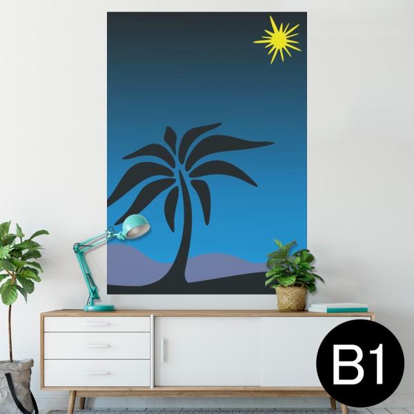 �|�X�^�[ �E�H�[���X�e�b�J�[ �V�[���� 728×1030mm B1 �ʐ^ �� �C���e���A ������� wall sticker poster ���V�̖؁@���@��@ 000008