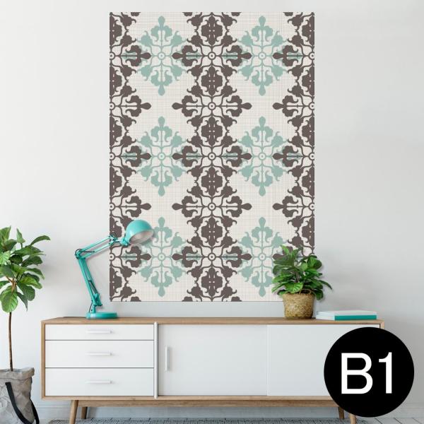 �|�X�^�[ �E�H�[���X�e�b�J�[ �V�[���� 728×1030mm B1 �ʐ^ �� �C���e���A ������� wall sticker poster �_�}�X�N�@�ԁ@�S�[�W���X 000291