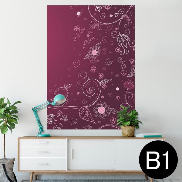 �|�X�^�[ �E�H�[���X�e�b�J�[ �V�[���� 728×1030mm B1 �ʐ^ �� �C���e���A ������� wall sticker poster �ԁ@�Ԏ� 001258