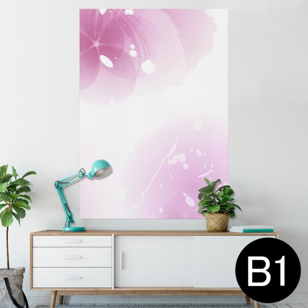 �|�X�^�[ �E�H�[���X�e�b�J�[ �V�[���� 728×1030mm B1 �ʐ^ �� �C���e���A ������� wall sticker poster �ԁ@�t�����[�@�s���N 002144