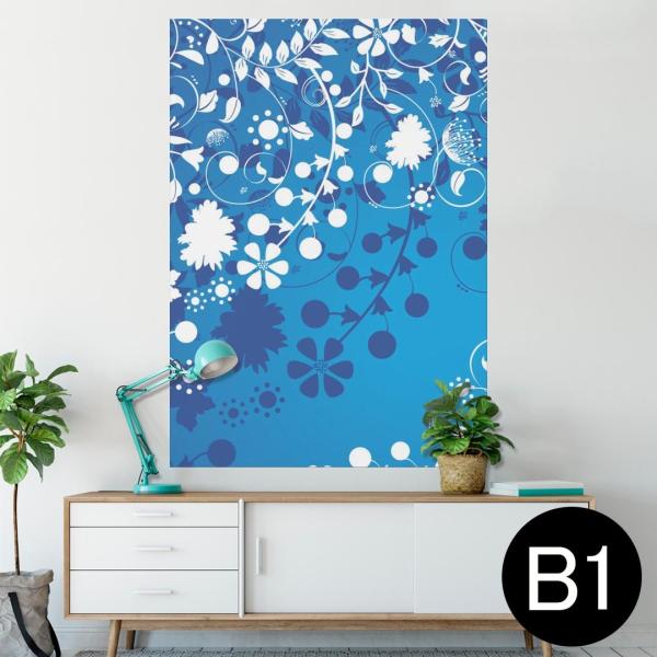 �|�X�^�[ �E�H�[���X�e�b�J�[ �V�[���� 728×1030mm B1 �ʐ^ �� �C���e���A ������� wall sticker poster �ԁ@�t�����[�@�� 002229