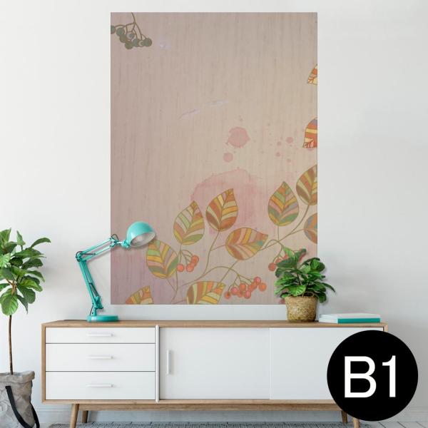 �|�X�^�[ �E�H�[���X�e�b�J�[ �V�[���� 728×1030mm B1 �ʐ^ �� �C���e���A ������� wall sticker poster �ԁ@�͗l�@�t�����[ 004509
