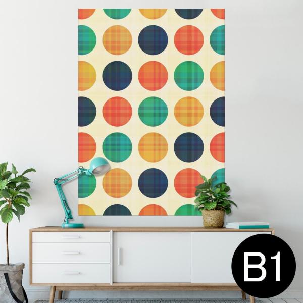 �|�X�^�[ �E�H�[���X�e�b�J�[ �V�[���� 728×1030mm B1 �ʐ^ �� �C���e���A ������� wall sticker poster ���ʁ@�h�b�g�@�`�F�b�N 004919