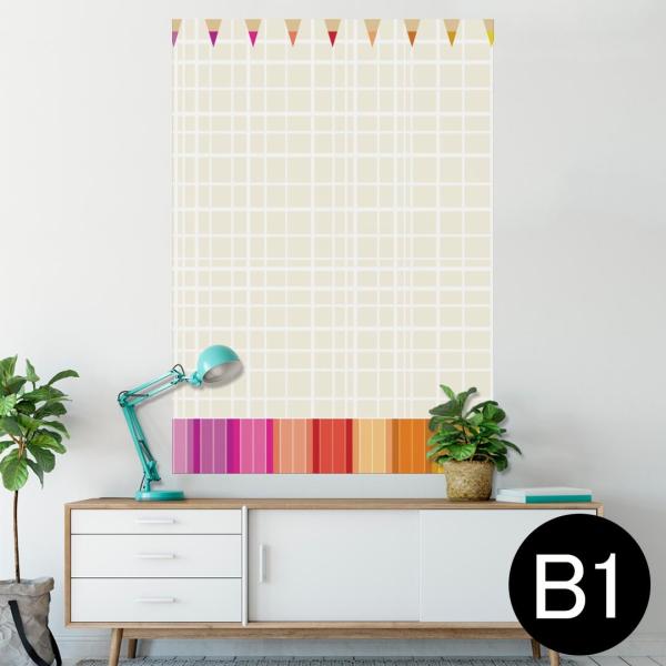 �|�X�^�[ �E�H�[���X�e�b�J�[ �V�[���� 728×1030mm B1 �ʐ^ �� �C���e���A ������� wall sticker poster �F���M�@�J���t�� 005588