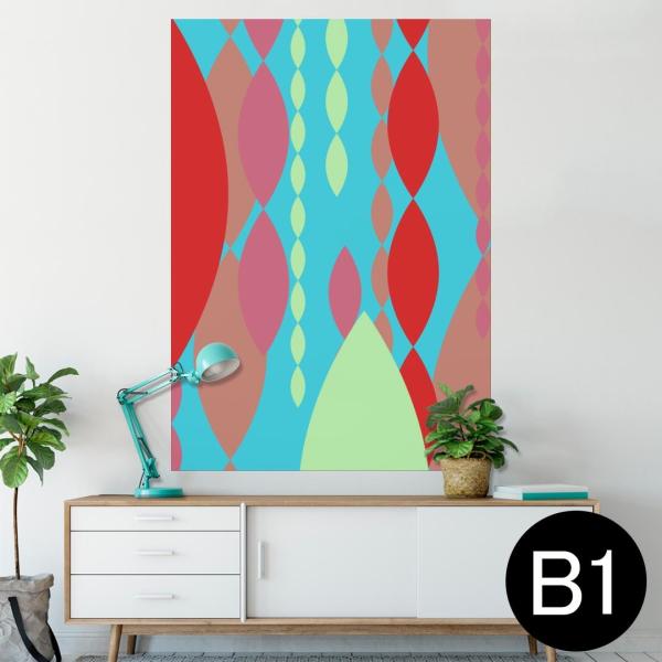 �|�X�^�[ �E�H�[���X�e�b�J�[ �V�[���� 728×1030mm B1 �ʐ^ �� �C���e���A ������� wall sticker poster ���F�@�͗l 006075