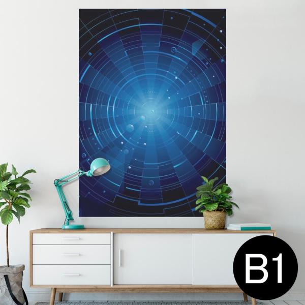 �|�X�^�[ �E�H�[���X�e�b�J�[ �V�[���� 728×1030mm B1 �ʐ^ �� �C���e���A ������� wall sticker poster �@�u���[ 006587