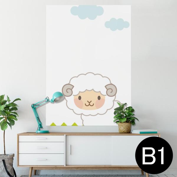 �|�X�^�[ �E�H�[���X�e�b�J�[ �V�[���� 728×1030mm B1 �ʐ^ �� �C���e���A ������� wall sticker poster �Ђ��@�L�����N�^�[ 006831