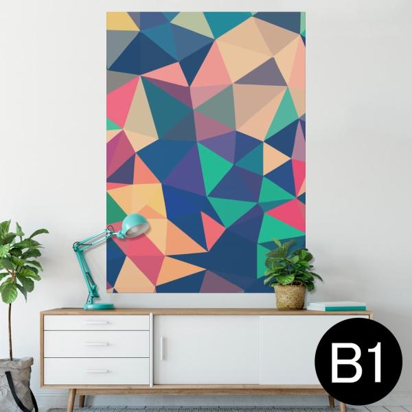 �|�X�^�[ �E�H�[���X�e�b�J�[ �V�[���� 728×1030mm B1 �ʐ^ �� �C���e���A ������� wall sticker poster �J���t���@�͗l 006969