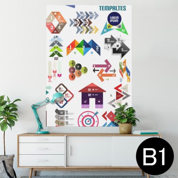 �|�X�^�[ �E�H�[���X�e�b�J�[ �V�[���� 728×1030mm B1 �ʐ^ �� �C���e���A ������� wall sticker poster ���@�J���t���@���� 008047