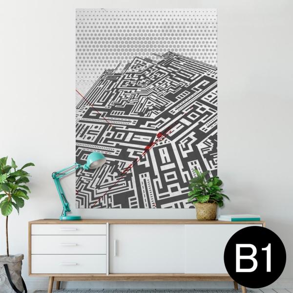 �|�X�^�[ �E�H�[���X�e�b�J�[ �V�[���� 728×1030mm B1 �ʐ^ �� �C���e���A ������� wall sticker poster �����@���H�@�C���X�g 008131