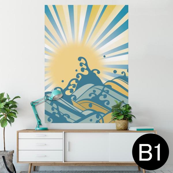 �|�X�^�[ �E�H�[���X�e�b�J�[ �V�[���� 728×1030mm B1 �ʐ^ �� �C���e���A ������� wall sticker poster �g�@�C�@�����@�C�G���[�@�u���[ 008182