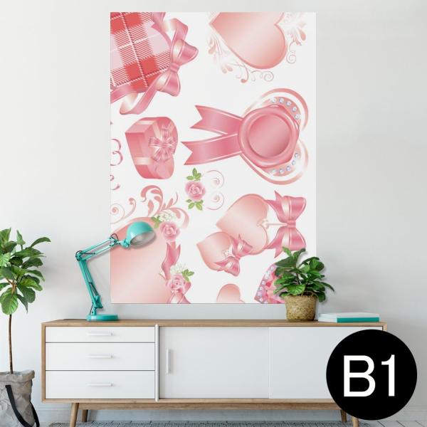 �|�X�^�[ �E�H�[���X�e�b�J�[ �V�[���� 728×1030mm B1 �ʐ^ �� �C���e���A ������� wall sticker poster �o�����^�C���@�s���N�@���{���@�n�[�g 008301