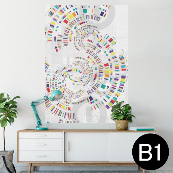 �|�X�^�[ �E�H�[���X�e�b�J�[ �V�[���� 728×1030mm B1 �ʐ^ �� �C���e���A ������� wall sticker poster ���C���{�[�@�J���t���@�͗l 008313