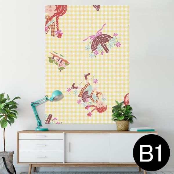 �|�X�^�[ �E�H�[���X�e�b�J�[ �V�[���� 728×1030mm B1 �ʐ^ �� �C���e���A ������� wall sticker poster �͗l�@�l���@�C���X�g�@�`�F�b�N�@�C�G���[ 008468