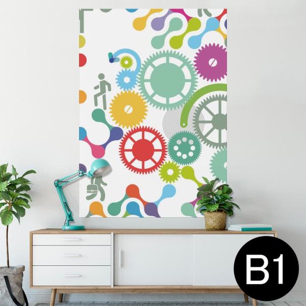 �|�X�^�[ �E�H�[���X�e�b�J�[ �V�[���� 728×1030mm B1 �ʐ^ �� �C���e���A ������� wall sticker poster �C���X�g�@�J���t���@���� 008800