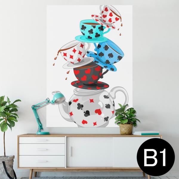 �|�X�^�[ �E�H�[���X�e�b�J�[ �V�[���� 728×1030mm B1 �ʐ^ �� �C���e���A ������� wall sticker poster �g�����v�@�͗l 009316