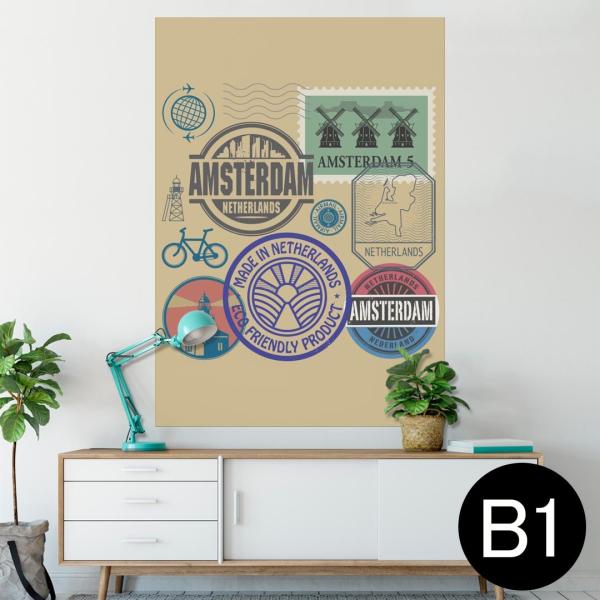 �|�X�^�[ �E�H�[���X�e�b�J�[ �V�[���� 728×1030mm B1 �ʐ^ �� �C���e���A ������� wall sticker poster �O���@�؎�@�n���R 009961