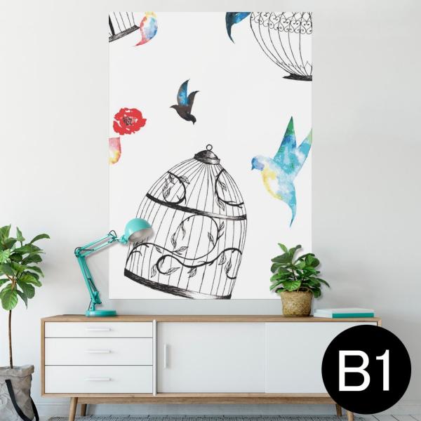 �|�X�^�[ �E�H�[���X�e�b�J�[ �V�[���� 728×1030mm B1 �ʐ^ �� �C���e���A ������� wall sticker poster ���@�t�����[�@�J���t�� 010038
