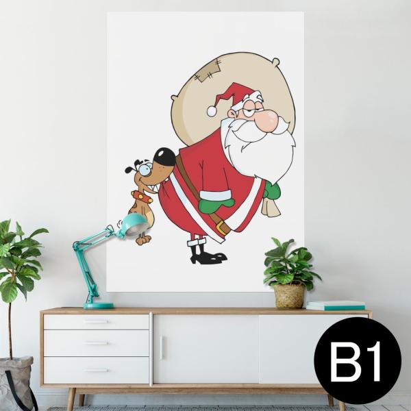 �|�X�^�[ �E�H�[���X�e�b�J�[ �V�[���� 728×1030mm B1 �ʐ^ �� �C���e���A ������� wall sticker poster �N���X�}�X�@�T���^�@�L�����N�^�[ 010068