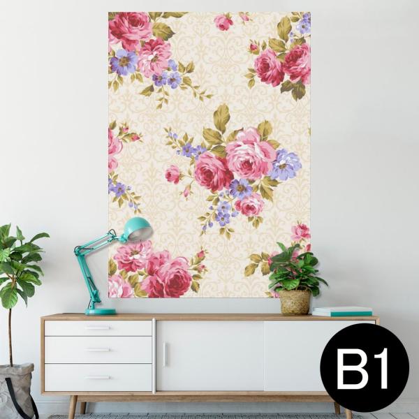 �|�X�^�[ �E�H�[���X�e�b�J�[ �V�[���� 728×1030mm B1 �ʐ^ �� �C���e���A ������� wall sticker poster �ԁ@�t�����[�@�s���N 011054