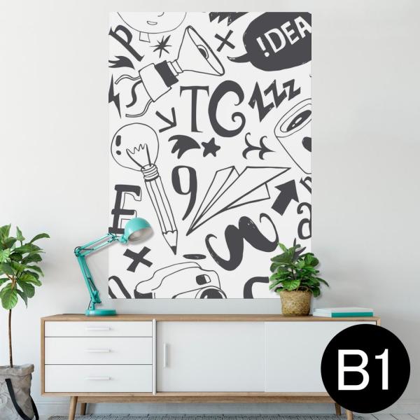�|�X�^�[ �E�H�[���X�e�b�J�[ �V�[���� 728×1030mm B1 �ʐ^ �� �C���e���A ������� wall sticker poster �����@�p��@�J���� 011057