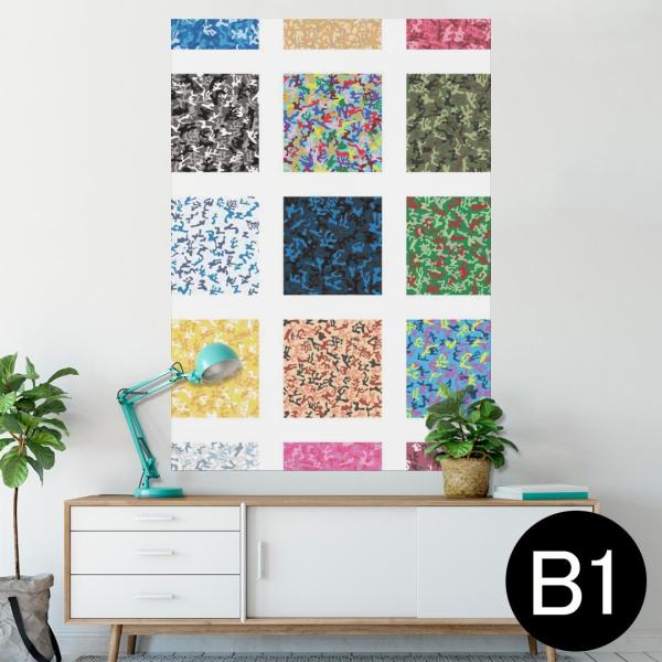 �|�X�^�[ �E�H�[���X�e�b�J�[ �V�[���� 728×1030mm B1 �ʐ^ �� �C���e���A ������� wall sticker poster �͗l�@�J���t���@���� 011503