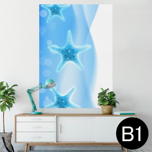 �|�X�^�[ �E�H�[���X�e�b�J�[ �V�[���� 728×1030mm B1 �ʐ^ �� �C���e���A ������� wall sticker poster �C�@�������@�q�g�f 011635