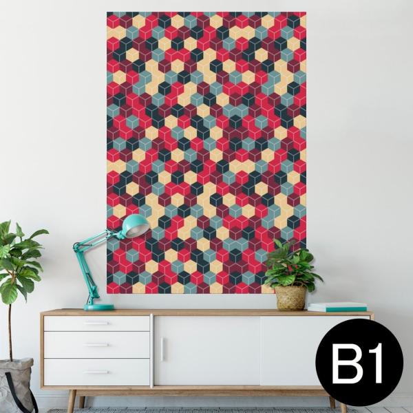 �|�X�^�[ �E�H�[���X�e�b�J�[ �V�[���� 728×1030mm B1 �ʐ^ �� �C���e���A ������� wall sticker poster �͗l�@�J���t���@�L���[�u 011819