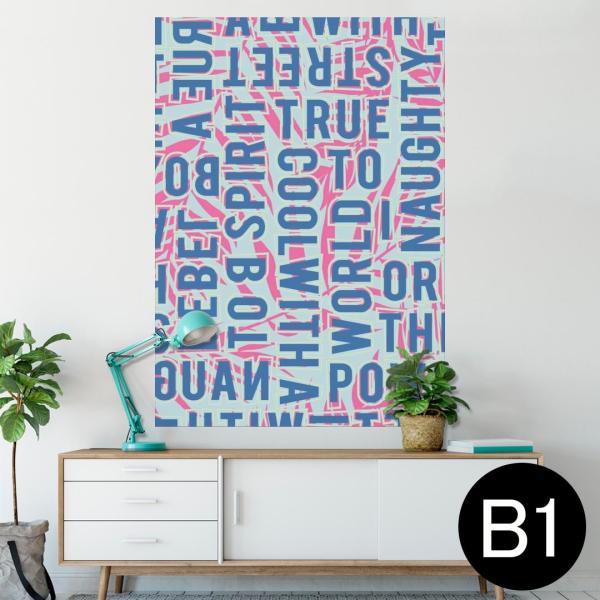 �|�X�^�[ �E�H�[���X�e�b�J�[ �V�[���� 728×1030mm B1 �ʐ^ �� �C���e���A ������� wall sticker poster �s���N�@�p��@���� 012223