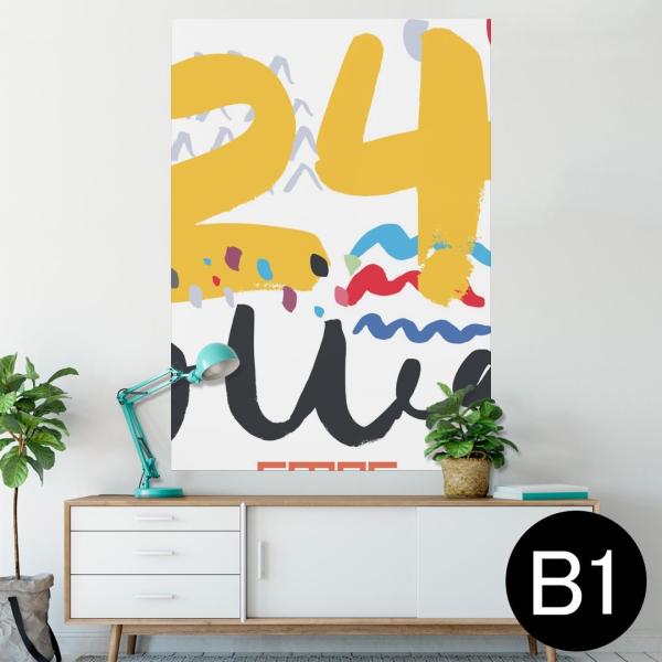 �|�X�^�[ �E�H�[���X�e�b�J�[ �V�[���� 728×1030mm B1 �ʐ^ �� �C���e���A ������� wall sticker poster �����@�J���t���@���� 012317