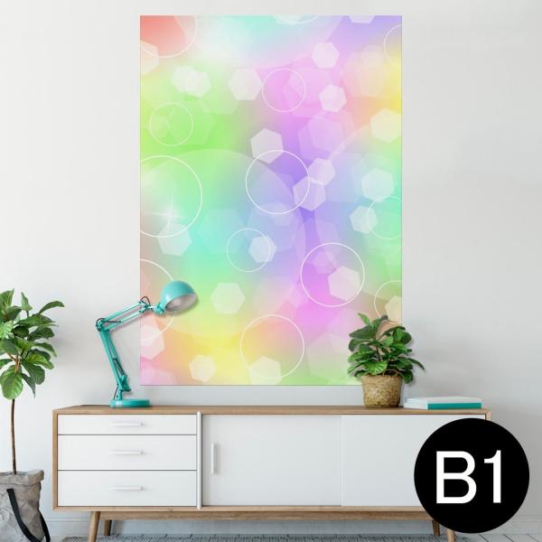 �|�X�^�[ �E�H�[���X�e�b�J�[ �V�[���� 728×1030mm B1 �ʐ^ �� �C���e���A ������� wall sticker poster �p�X�e���@���ʁ@���� 012683