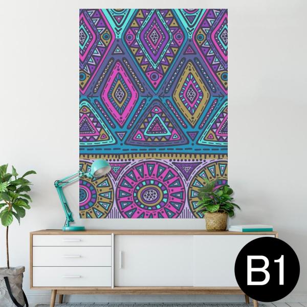 �|�X�^�[ �E�H�[���X�e�b�J�[ �V�[���� 728×1030mm B1 �ʐ^ �� �C���e���A ������� wall sticker poster �G�X�j�b�N�@�J���t���@�� 012813