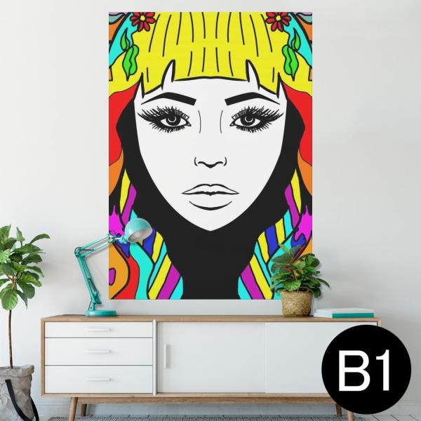 �|�X�^�[ �E�H�[���X�e�b�J�[ �V�[���� 728×1030mm B1 �ʐ^ �� �C���e���A ������� wall sticker poster ��@�h��@�J���t�� 013591
