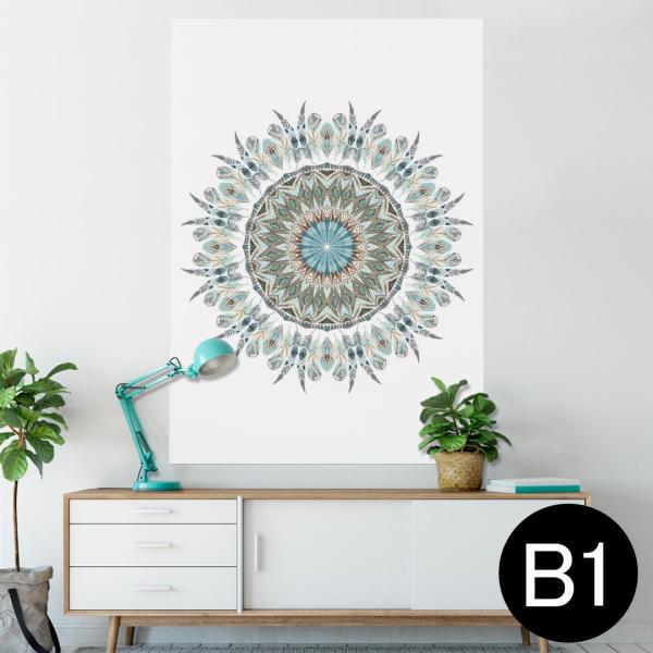 �|�X�^�[ �E�H�[���X�e�b�J�[ �V�[���� 728×1030mm B1 �ʐ^ �� �C���e���A ������� wall sticker poster �͗l�@���j�[�N 014014