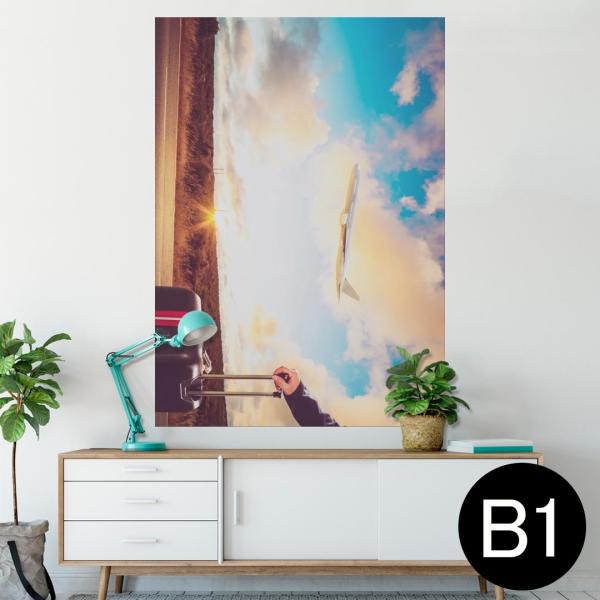 �|�X�^�[ �E�H�[���X�e�b�J�[ �V�[���� 728×1030mm B1 �ʐ^ �� �C���e���A ������� wall sticker poster �i�F�@�[���@�[�� 014925