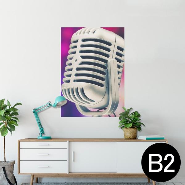 �|�X�^�[ �E�H�[���X�e�b�J�[ �V�[���� 515×728mm B2 �ʐ^ �� �C���e���A ������� wall sticker poster ���y�@�}�C�N 002505