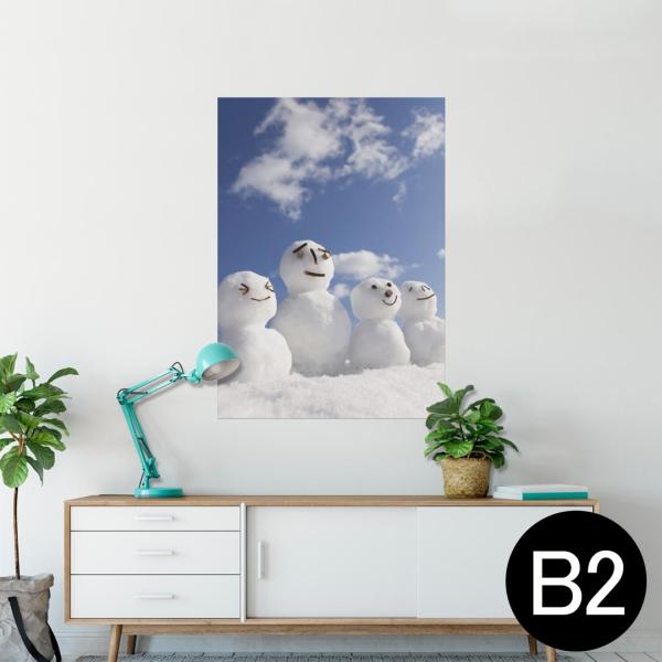 �|�X�^�[ �E�H�[���X�e�b�J�[ �V�[���� 515×728mm B2 �ʐ^ �� �C���e���A ������� wall sticker poster �X�m�[�}���@�~�@��@�ʐ^ 004505