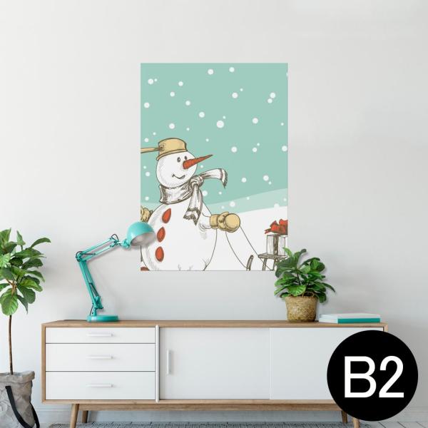 �|�X�^�[ �E�H�[���X�e�b�J�[ �V�[���� 515×728mm B2 �ʐ^ �� �C���e���A ������� wall sticker poster �X�m�[�}���@�~�@�C���X�g 005097