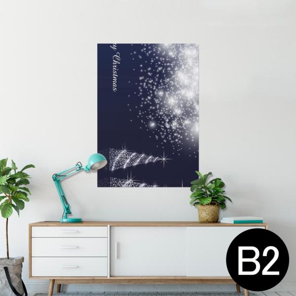 �|�X�^�[ �E�H�[���X�e�b�J�[ �V�[���� 515×728mm B2 �ʐ^ �� �C���e���A ������� wall sticker poster �ԁ@���b�h�@�~�@�c���[�@�@�� 008030